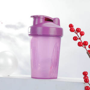 Vaso Mezclador Portátil de Plástico Transparente de 400 ml con Escala de Medición, Reutilizable, Seguro para Alimentos, para Proteínas Deportivas y Fitness, para Estudiantes - Product Image 6