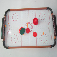 MINI Table de Hockey sur Air LANDER 51x31x9.5 jeu de société Interaction Parent-enfant pour fête enfant famille