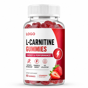 Complément alimentaire Gummies à la L-Carnitine pour la beauté et le soutien énergétique Faible teneur en matières grasses Bouteilles personnalisables - Product Image 1