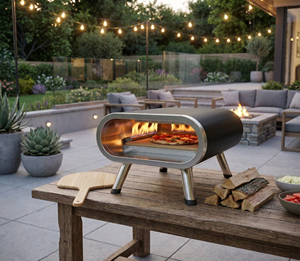 <span class=keywords><strong>Four</strong></span> à pizza électrique élégant et personnalisé de 12 pouces avec <span class=keywords><strong>pierre</strong></span> à pizza, idéal pour les barbecues et la cuisson en extérieur sur la terrasse. - Product Image 4