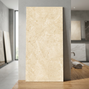 Crist Beige 800x1600mm Polished Porcelain Floor And Wall Tiles Modern Beige Stone Design 80x160cm - Product Image 3