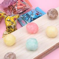 Sour Candy Acid Drop Lollipop Candies-Sour & Fruity Flavors Bulk Bag Packaging Hard Candy Super Acid Bean Candy