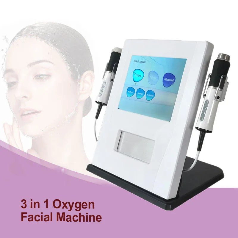 Prezzo all'ingrosso Jet Peel Machine Oxygen 3 in 1 Oxigen Multi-funzionale Oxygen Jet Facial Hydra Beauty Machine pulizia del viso