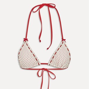 2025 bãi biển Hot Dot phụ nữ Súng cao su hai mảnh chuỗi Bikini MIKRO ekstrim cho phụ nữ sexy phù hợp với Brazil tùy chỉnh đồ bơi - Product Image 5