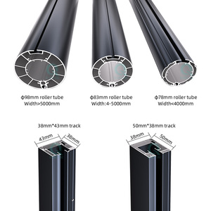 Qingying cơ giới ngoài trời màn hình Zip bảng điều khiển bên theo dõi rèm - Product Image 5