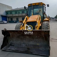Chargeuse-pelleteuse JCB 4CX d'occasion TorqueLock Original, excavatrice rétro, prix abordable, prête à être expédiée, haute qualité