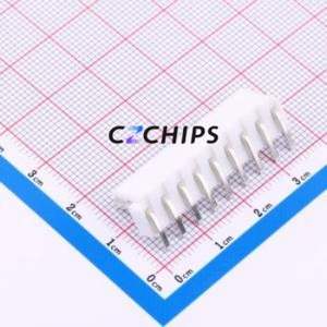 BX-VH3.96-9PWZ Wire-to-Board Pin Header Bent Lead Through Hole,P=3.96mm Connector 1x9P 3.96mm Right Angle Insert VH - Product Image 2