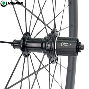 Ruedas de <span class=keywords><strong>bicicleta</strong></span> de carretera de carbono para bicicletas con freno V, ruedas de carbono de 25 mm de ancho exterior y ruedas de fibra de carbono para <span class=keywords><strong>bicicleta</strong></span> de carretera - Product Image 3