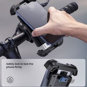 Soporte para Teléfono de Bicicleta Lamicall BP03, Resistente, con Amortiguador de Vibraciones, Clip para Soporte Móvil, Vista de 360 Grados para Teléfono Inteligente, el Más Vendido - Product Image 4