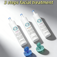 Sueros Hidratantes Faciales 237ml Kit de Solución para Hidrodermoabrasión Facial para Máquina Hydra Soluciones de Agua para el Cuidado de la Piel