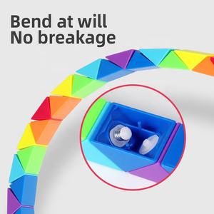 Regla Mágica Arcoíris <span class=keywords><strong>Sengso</strong></span>, Juguete Educativo para Niños, Rompecabezas, 24/36/48/60/72 Piezas, Gran Venta - Product Image 4