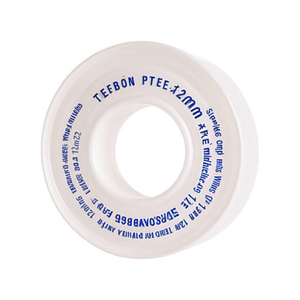 Teflon <b>Tape</b> PTFE 12mm x 12m <b>White</b> Sealing <b>Tape</b> For Plumbing Fittings - Product Image 2