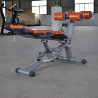 ASM-T1028 Banc abdominal professionnel réglable pour entraînement de force et de sécurité, machine de musculation commerciale pour salle de sport
