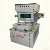 RVS 304 Semi-automatische vacuüm skinverpakkingsmachine HYPERVAC merk 150kg voor vers vlees en vis, strakke verzegeling