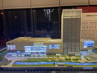 Modèle de sable plastique moderne de haute qualité pour l'immobilier et les hôtels, solution de modélisation 3D pour la planification urbaine
