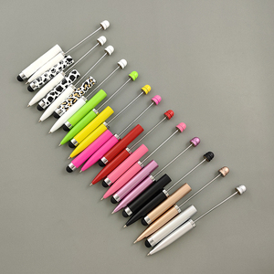 Cool Focal Beads Estilistas decorativos Regalos de abalorios únicos Fancy Metal DIY Artículos con cuentas Pen Stylus - Product Image 5