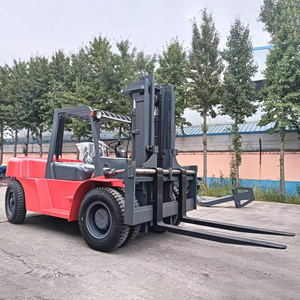 चीन की कीमत 10 टन डीजल पोर्टेबल फोर्कलिफ्ट सामग्री को संभालने वाले छोटे डीजल फोर्कलिफ्ट ट्रक - Product Image 2