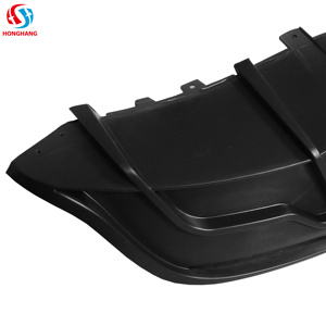 Honghangigh qualità accessori <span class=keywords><strong>auti</strong></span> stile Vorsteine paraurti posteriore in fibra di carbonio labbro diffusore posteriore per <span class=keywords><strong>tesla</strong></span> Model Y 2019-2021 - Product Image 4