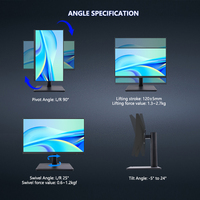 Support de moniteur d'écran PC à bas prix en gros Support de moniteur de table
