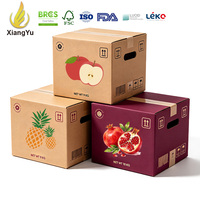 Xiangyu Custom Fresh Fruit Export Box Golfkartonnen Verzenddozen voor Tropische Producenten, Importeurs en Groothandelaren in de Supply Chain