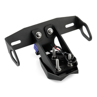 Support de plaque d'immatriculation avec éclairage LED pour moto Yamaha YZF-R1, YZF-R1M, YZF-R1S (2015-2026) – Kit de fixation de garde-boue arrière