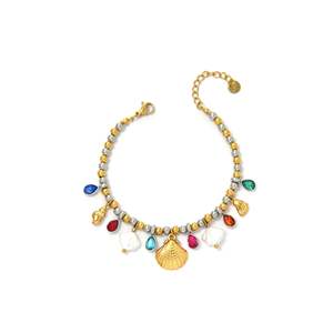 E395-B260-0415G Fashion <b>Beaded</b> <b>Bracelet</b> - Product Image 1