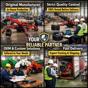 Grúa Araña de 3/5/8/10 Toneladas, Mini Grúa Hidráulica Telescópica sobre Orugas, Grúa Portátil con Control Remoto, Certificación CE ISO, Grúa de Elevación - Product Image 5