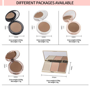 Cosméticos al por mayor de etiqueta privada bronceador mate paleta de maquillaje paletas de contorno de maquillaje individuales - Product Image 4