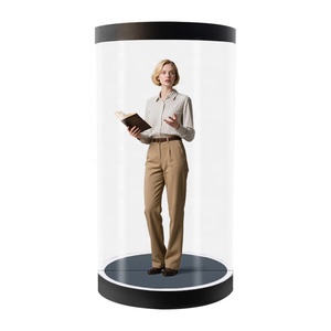 5.5 10.1 21.5 75 inch kỹ thuật số 3D Hologram hộp máy chiếu <span class=keywords><strong>LCD</strong></span> LED thiết bị hoebox trong nhà ngoài trời chiếu ba chiều - Product Image 1