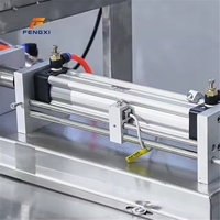 Machine de remplissage de pâte de soja et de sauce à l'ail FXB avec options de film plastique, papier et aluminium pour emballage de sachets alimentaires, moteur inclus