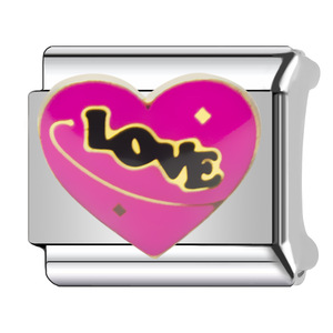 Bracelets à breloques italiennes anti-ternissement, motif cœur d'amour, pour la Saint-Valentin et la Fête des Mères 2026, vente en gros, assortiment - Product Image 5