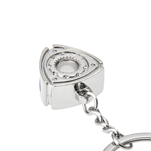 Móc khóa kim loại động cơ rotor Mazda, phụ kiện trang trí xe hơi, quà tặng sáng tạo dành cho nam - Product Image 4