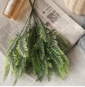 Yapay yapraklar yapay farsça çim eğreltiotu yaprakları şube çim yapay çiçek mikro manzara - Product Image 6