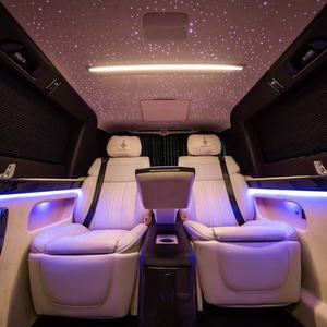 Plafonnier Starlight <span class=keywords><strong>avec</strong></span> fibre optique Bluetooth pour <span class=keywords><strong>voiture</strong></span>, lampe RGBW à fibre optique, moteur scintillant pour <span class=keywords><strong>plafond</strong></span>, maison, club, panneau - Product Image 4