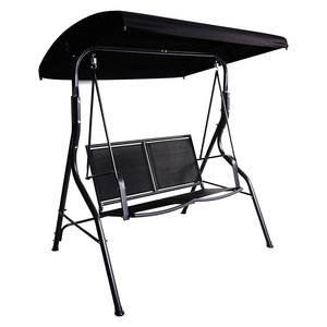 Chaise à bascule de jardin d'extérieur, balançoire de Patio, cour, en acier plein air - Product Image 1