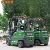 Chariot élévateur électrique Runtx CPD à prix d'usine, 3-5 tonnes, batterie lithium-ion, entièrement hydraulique, hauteur de levage 3000-7000 mm