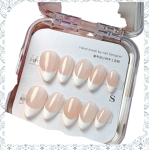 <span class=keywords><strong>Faux</strong></span> <span class=keywords><strong>ongles</strong></span> français roses faits à la main en acrylique ABS à presser <span class=keywords><strong>ongles</strong></span> artificiels <span class=keywords><strong>prix</strong></span> <span class=keywords><strong>de</strong></span> gros pour l'application du doigt - Product Image 5