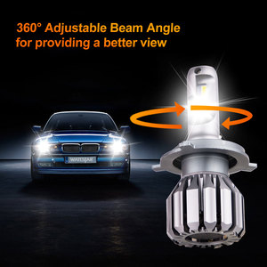 ไฟหน้า LED สำหรับยานยนต์ความสว่างสูง58,000ลูเมน | ลำแสงสีขาวบริสุทธิ์สูงถึง6000K สามารถอัพเกรดวิสัยทัศน์การขับขี่ของคุณได้ทันที - Product Image 6