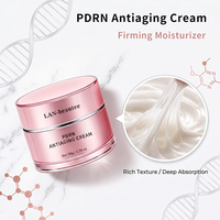Crème Visage PDRN à Marque Blanche OEM, Hydratant en Capsules de Collagène Rose, Soin de la Peau, Crème Visage à la Niacinamide