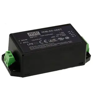 60W Pcb-Mount Groene Voedingsmodule IRM-60-48ST Gemiddelde Goed AC/Dc Originele Schakelende Voeding