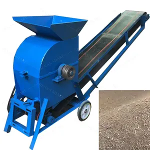 industrial mini soil crusher for clay machine