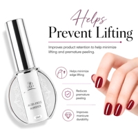 Primaire de préparation des ongles Hema sans TPO ni acide, séchage à l'air, adhérence forte, empêche le relevage, pour salon, marque privée, vente en gros