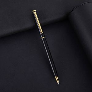 Luxury Slim Signature Metal Rollerball <b>Pen</b> Custom Logo Ballpoint <b>Pen</b> Custom Brand Black/<b>Multi</b>-<b>Colored</b> Ink for Corporate - Product Image 4