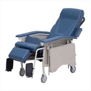 <span class=keywords><strong>Fauteuil</strong></span> inclinable <span class=keywords><strong>médical</strong></span> pour personnes <span class=keywords><strong>âgée</strong></span>s, utilisation en hôpital/clinique, <span class=keywords><strong>fauteuil</strong></span> de soins réglable, table rabattable, roues de 5 pouces, cuir PVC, pratique - Product Image 4