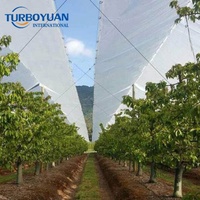 Toiles en HDPE tissées renforcées anti-UV avec bord renforcé transparent et œillets pour la coupe de serres agricoles