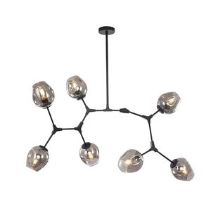 Isola della cucina di Illuminazione A Sospensione In Metallo Ottone Pendenti del Lampadario a bracci Per La Struttura Hotel Casa Moderna Led Lucciola Luce Oro Nube - Product Image 6