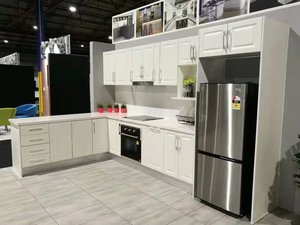 Nội thất nhà bếp hiện đại tủ bếp cổ điển sẵn sàng thực hiện Bộ tủ bếp gỗ rắn - Product Image 5