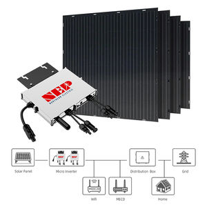 Kit de Système Solaire Sur Réseau pour Balcon avec Panneau Solaire Flexible ETFE 800W Certifié CE RoHS, Plug and Play avec Micro-Onduleur WiFi MPPT - Product Image 3