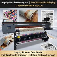 Imprimante de Sublimation à Tête I3200 Haute Vitesse 1,9m, Grande Largeur d'Impression pour Tissu Polyester