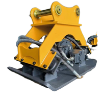 Compacteur à moteur vibrant haute fréquence pour sols et graviers, excavatrices de 2 à 40 tonnes, certifié CE, garantie 1 an, BUOCHUANGH